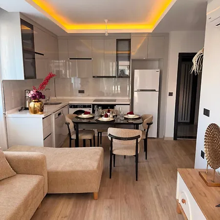 Appartement Okurcalar 126 M Havuzlu Bir Yatak Odali Alanya