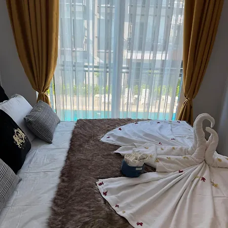 Okurcalar 126 M Havuzlu Bir Yatak Odali Appartement Alanya