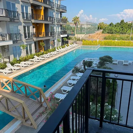 Appartement Okurcalar 126 M Havuzlu Bir Yatak Odali Alanya